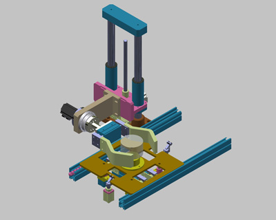 automatic brake assembly line