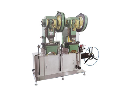 double punching machine