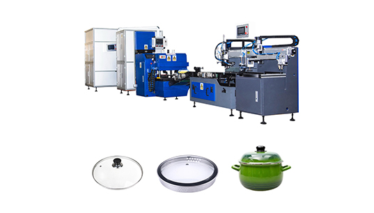 Automatic Laser Welding Machine in Glass Pot Lid